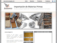 Tablet Screenshot of anmocasupply.com